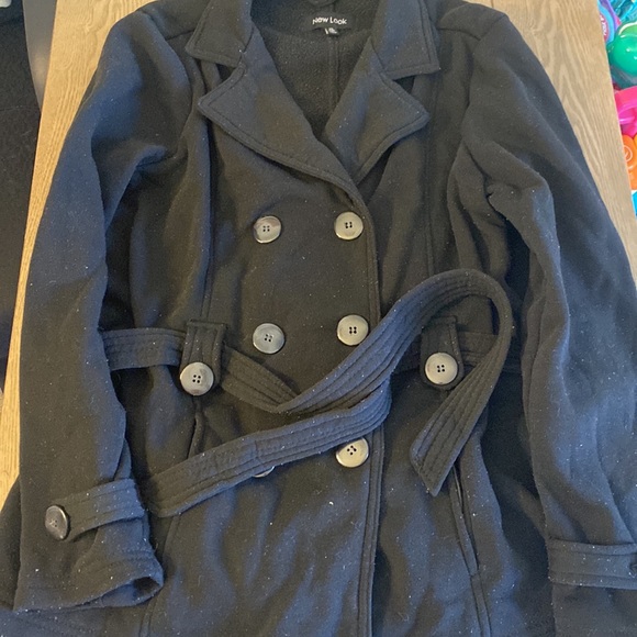Jackets & Blazers - Women XL Soft Fleece Peacoat